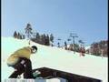 Snowboarding Tricks: 5-O Grinds : Snowboarding: 5-0 Grind on a Handrail