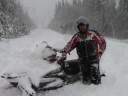 Premi�re randonn�e de motoneige de la saison 2007-2008