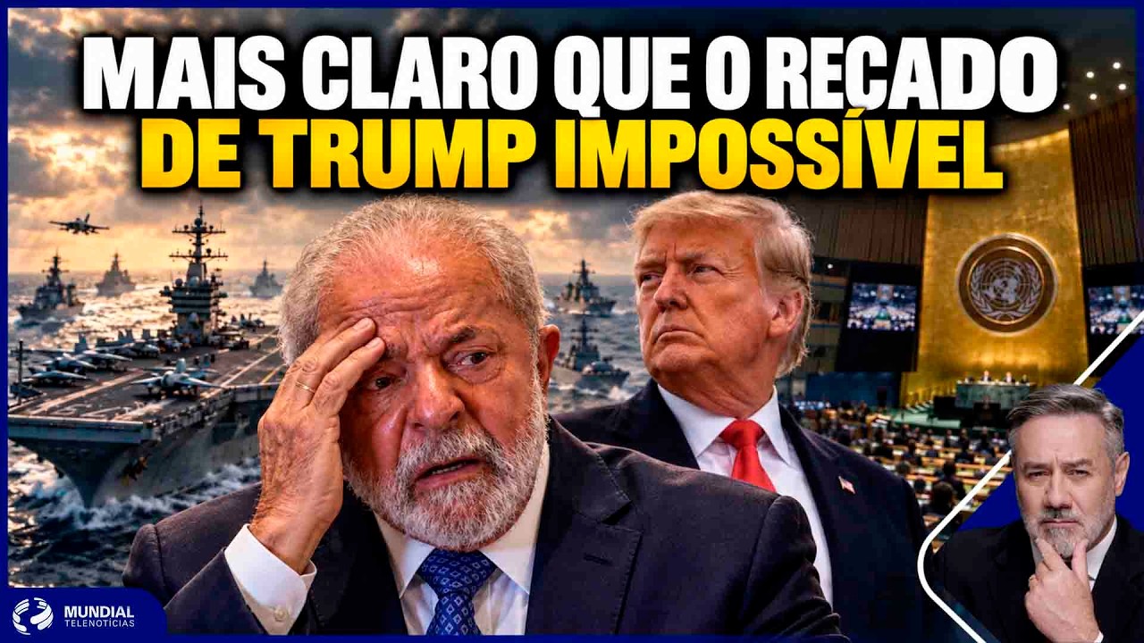 TRUMP fala DIRETAMENTE para LULA #lula  #trump  #onu