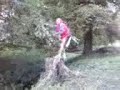 skok przez rzeczke w mycielinie skok przez rzeczke w mycielinie