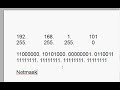Subnetting - Cisco  - IP Addresses, Net Masks and Binary Part 4