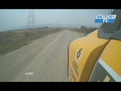 Rallye WRC Jordanie: Caméra embarquée Sébastien Loeb