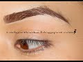 eye brow tutorial, how to get the perfect brow, shaping and shading your eyebrows