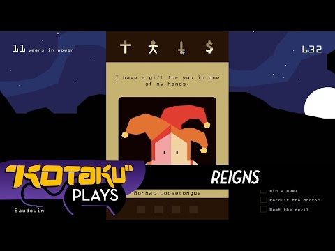 kotaku-plays kotaku-video livestream-archive reigns video