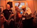 Jazz à la New Orleans. The Red Wing Band from Gothenburg, Sweden, and Brian Carrick from England, clarinet and vocal, jamming 