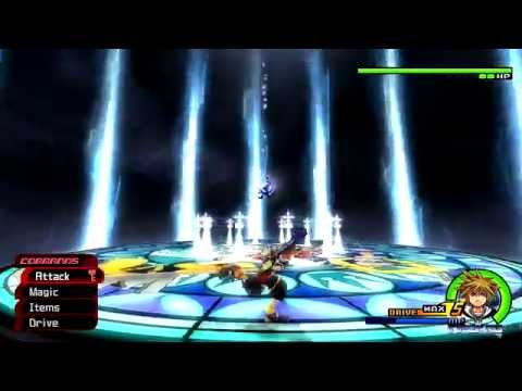 Kingdom Hearts 2.5 HD ReMIX - Roxas Boss Fight - English + New Battle Quotes