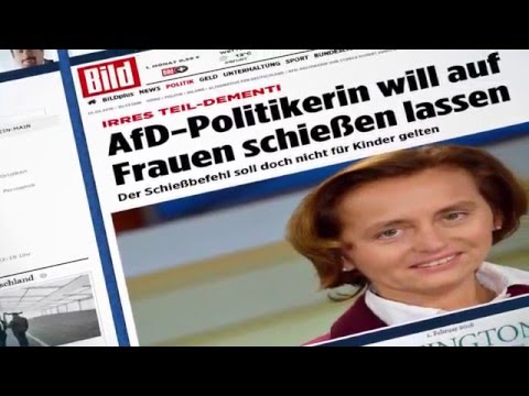 AfD: Frauke Petry und Beatrix von Storch - #SCHIESSBEFEHL Case Study