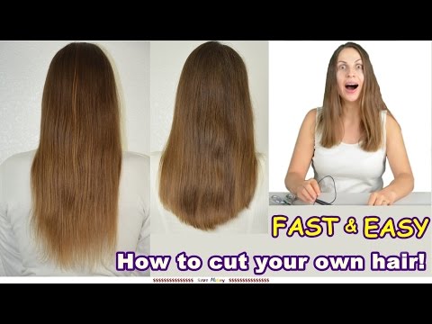 how to get rid of v shaped haircut