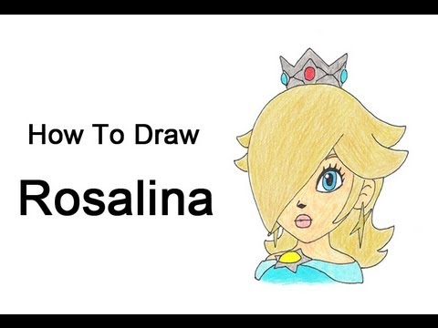 how to draw rosalina