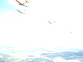 NATA T-6 Texan Forming Up a 40 Ship Formation over Dubuque