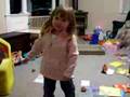 Cailynn singing "Backyardigans"