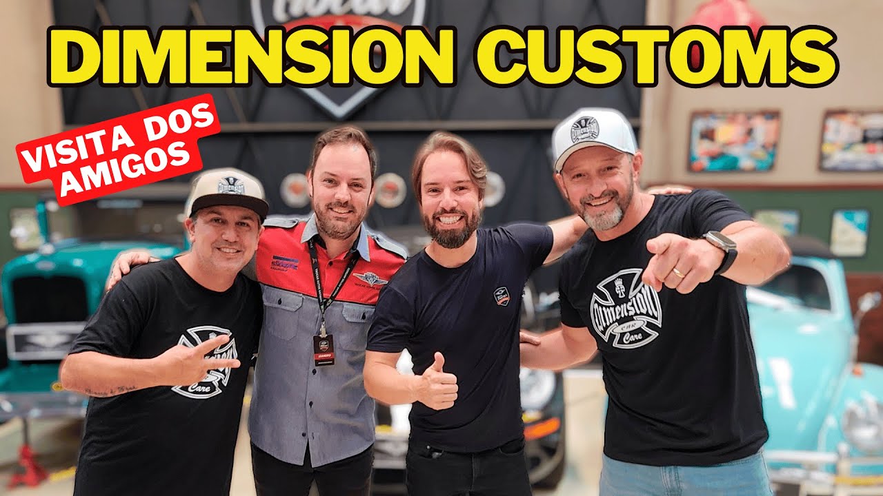 Olha quem apareceu na TROCAR! OS artistas da empresa DIMENSION CUSTOMS! E tem novidade por aí! 😁👌