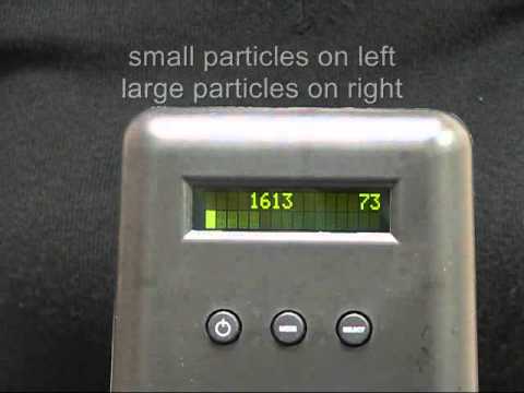 Dylos Air Quality Monitor Demo