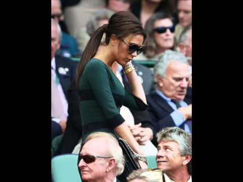 David Beckham AndVictoria Beckham At Wimbledon Gallery