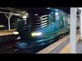 87系TWILIGHT EXPRESS 瑞風宍道駅通過  Series 87 TWILIGHT EXPRESS MIZUKAZE passing Shinji Station