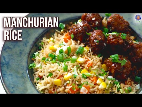 How To Make Manchurian & Fried Rice | Manchurian Gravy Recipe | Veg Corn Rice Recipe By Ruchi