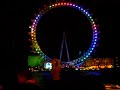 2007 New Year eve london eye fire works AMAZING (1 of 3)