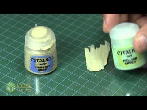 how to use gw dry paint