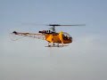 Helicopter SA 315 Lama de HIROBO  ( glow )