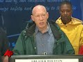 Houston Mayor Commends Emergency Workers