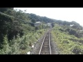 三角線　秘境駅赤瀬　普通　下り　到着