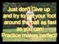 How to do the around the world soccer trick