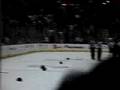 Anaheim Ducks Columbus Andy McDonald Hit & Hnidy Fight