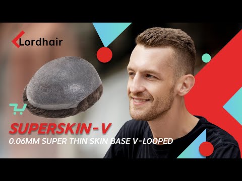 Super Thin Skin V-looped Men's Hair System: Customer Review and Attachment Guide | Lordhair