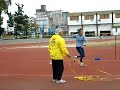 Lanzando jabalina