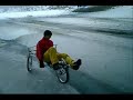 Ice Trikes on the Assiniboine River Ice Trikes on the Assiniboine River