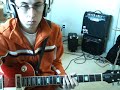 guitar cover of the chemicals between us by bush