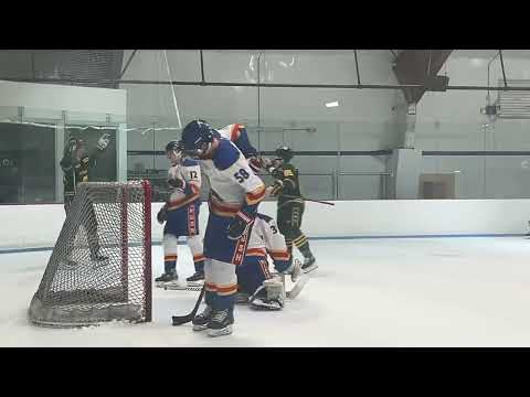 Gianni Annicchiarico #85 green, good set up , USPHL Chicago Cougars -v- Chicago Crush 2025