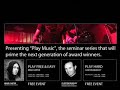 the first series of the play music seminars hit in october 2005 made possible by the apple division of renaissance. 
over 600 people attended in auckland, wellington and christchurch. 

brad carter from steriogram guided us through apple's garageband as a recording / composing tool in the 1st 2 hour 
