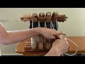 Stretching a Skin on a Shamisen Stretching a Skin on a Shamisen