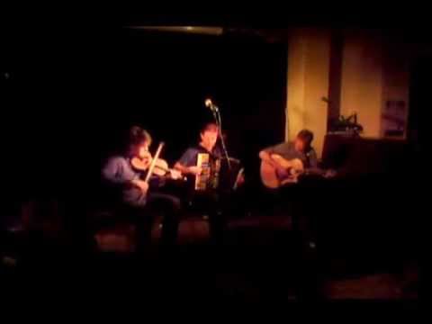 Impuls Trio playing Danish folk music live at Gyngen in Aarhus March 2012