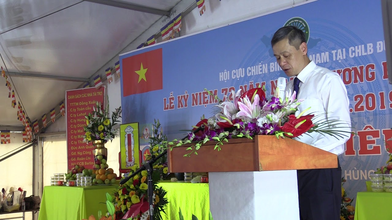 ĐẠI SỨ NGUYỄN MINH VŨ PHÁT BIỂU TẠI LỄ KỶ NIỆM 27.7.2019