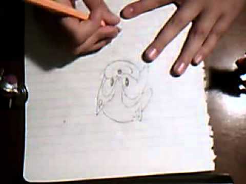 how to draw sonic running