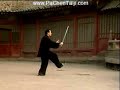 Chen Xiaojia Taijiquan  Straight Sword w/Chen Yong-Fu