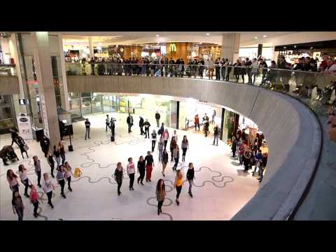 Irish Flash Mob Vienna 2014 - Wien Mitte The Mall