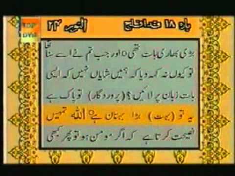 Para 18 - Sheikh Abdur Rehman Sudais