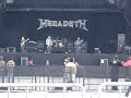 megadeth en lima   prueba de sonido