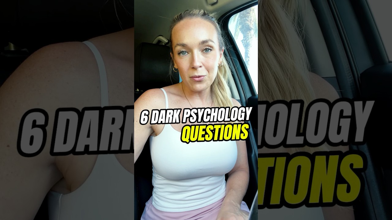 🧠 6 Dark Psychology questions
