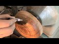 Wire inlay woodturning tutorial