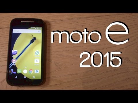 Motorola Moto E 2Gen - Analisis a fondo en español