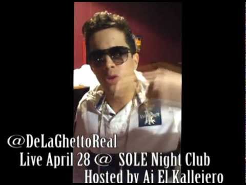 De La Ghetto Live En Club Sole Abril 28 (Queens,Ny) Hosted By Aj El Kallejero -