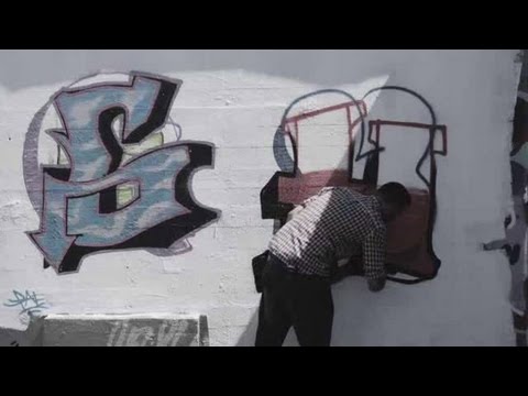 how to draw letter h in graffiti