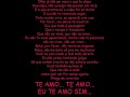 TE AMO... TE AMO...EU TE AMO SIM...