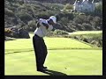 Tiger Woods 6 iron to 2 ft Sherwood slo mo by Carl Welty.wmv