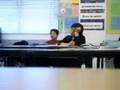 in class