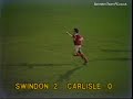 1984-01-10 Swindon Town vs Carlisle United (HTV)